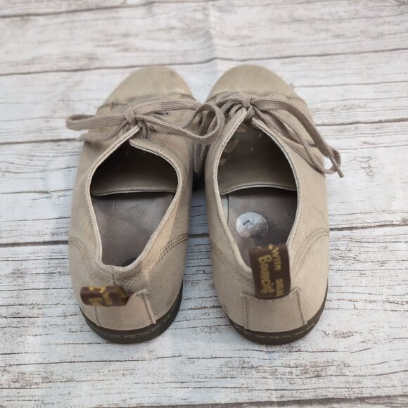 Dr. Martens Lester Canvas Oxford Shoes Beige Low-Top Casual – Men’s 11 - Picture 4 of 10